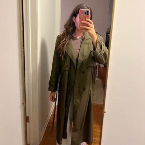 Army Green Trench